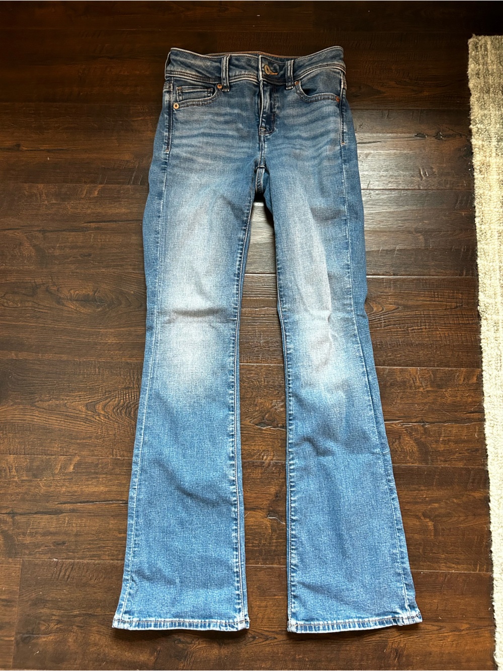American Eagle Outfitters Blue Bootcut Jeans